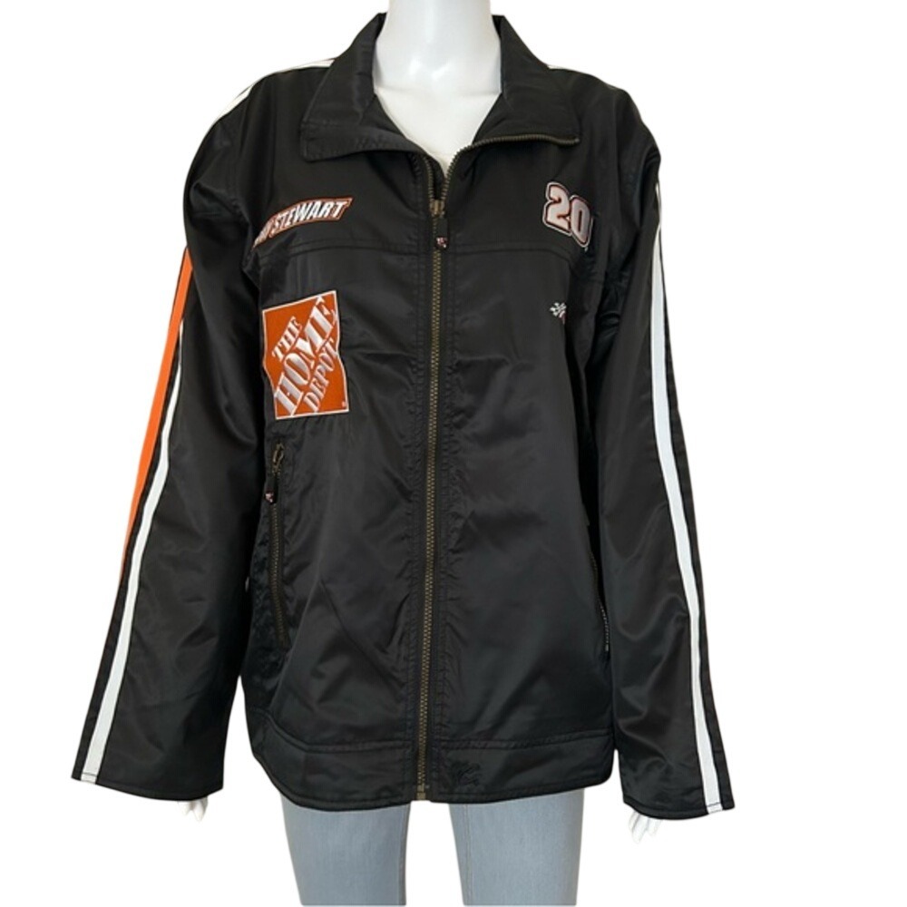 Nascar Chase Authentics Tony Stewart #20 Joe Gibbs Windbreaker Jacket Med